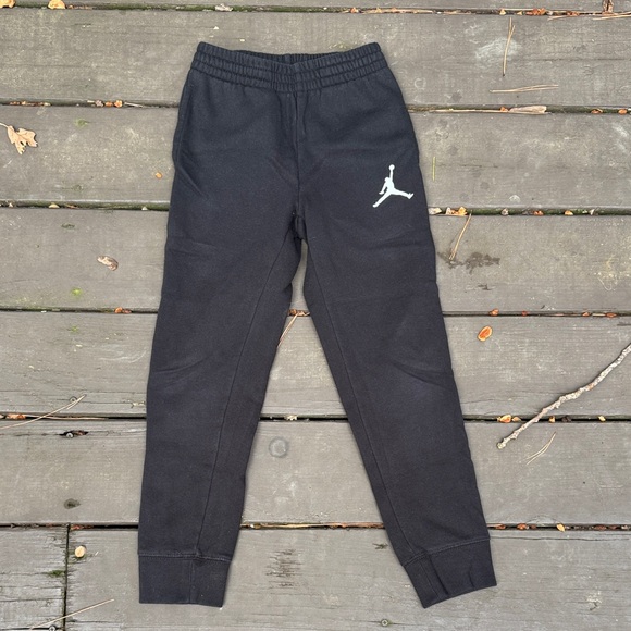 Jordan Black Jogger Boy’s Sweatpants size S - Picture 1 of 4